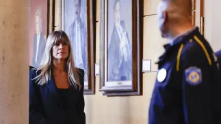 Begona Gomez, fot. PAP/EPA/EFE/JAVIER LIZON