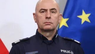 Zastępca Komendanta Głównego Policji nadinspektor Rafał Kochańczyk. Fot. PAP/Leszek Szymański