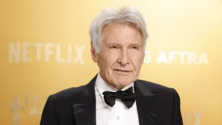 Aktor Harrison Ford. Fot. EPA/CAROLINE BREHMAN