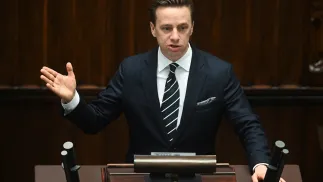 Krzysztof Bosak. Fot. PAP/Radek Pietruszka