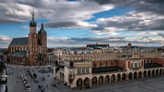 Rynek Główny w Krakowie. Fot. PAP/Łukasz Gągulski