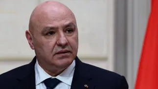 Joseph Aoun Fot. PAP/EPA/Sarah Meyssonnier / POOL