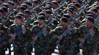 Irańska armia (zdjęcie ilustracyjne). Fot. EPA/ABEDIN TAHERKENAREH