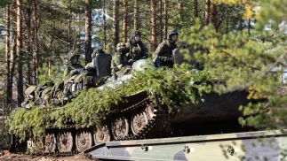 военные учения в Финляндии Fot. PAP/EPA/PIRJO TUOMINEN