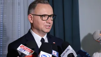 Andrzej Duda. Fot. PAP/Albert Zawada