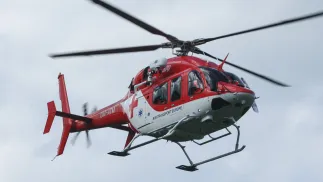Śmigłowiec TOPR Fot. PAP/Grzegorz Momot 