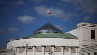 Gmach Sejmu. Fot. PAP/Leszek Szymański