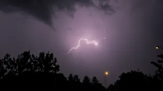 Burza (zdjęcie ilustracyjne). Fot. PAP/Marcin Bielecki