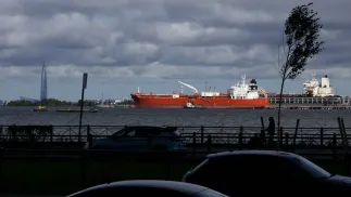 Російський нафтовий танкер, фотоілюстрація. Fot. PAP/EPA/ANATOLY MALTSEV