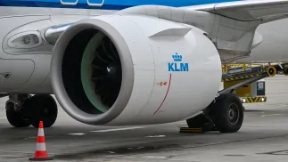 Holenderska linia lotnicza KLM. Fot. PAP/Art Service