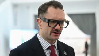 Łukasz Mejza. Fot. PAP/Radek Pietruszka