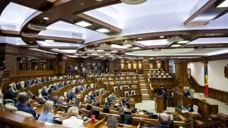 Засідання парламенту Молдови. Fot. PAP/EPA/STRINGER 