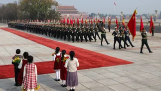 Chińska defilada (zdjęcie ilustracyjne). Fot. PA/Maxim Shemetov / POOL