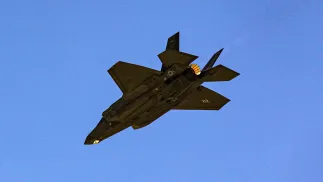 Myśliwiec F-35 (zdj. ilustracyjne) Fot. PAP/EPA/ALI HAIDER