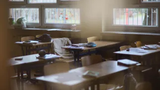 Sala lekcyjna. Fot. PAP/Leszek Szymański