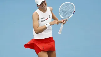 Iga Świątek. Fot. EPA/MARK EVANS