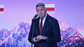 Prezes Polskiego Komitetu Olimpijskiego Radosław Piesiewicz, fot. PAP/Piotr Nowak