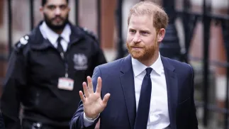 Książę Harry, fot. PAP/EPA/TOLGA AKMEN