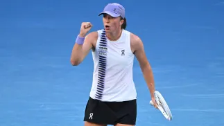 Iga Świątek. Fot. EPA/JAMES ROSS