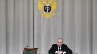 Володимир Путін. Fot. PAP/EPA/KRISTINA SOLOVYOVA/KREMLIN / POOL MANDATORY