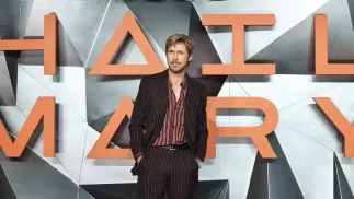 Ryan Gosling. Fot. PAP/ EPA/NEIL HALL