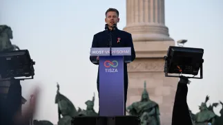 Петер Мадьяр. Fot. PAP/EPA/Robert Hegedus