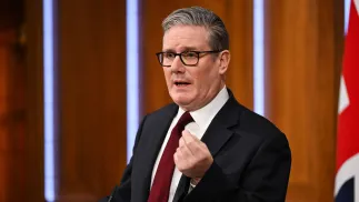 Premier Wielkiej Brytanii Keir Starmer. Fot. PAP/EPA/Chris J. Ratcliffe / POOL