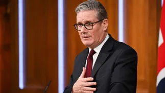 Brytyjski premier Keir Starmer. Fot. PAP/EPA/Chris J. Ratcliffe / POOL