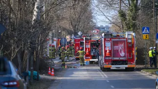 Straż pożarna (zdjęcie ilustracyjne). Fot. PAP/Marcin Obara