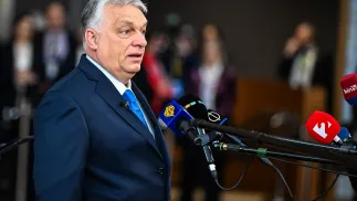 Виктор Орбан. Fot. PAP/Wiktor Dąbkowski