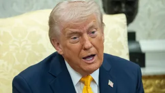 Donald Trump. Fot. EPA/Aaron Schwartz /POOL