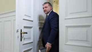 Minister sprawiedliwości, prokurator generalny Waldemar Żurek. Fot. 