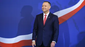 Кароль Навроцький. Fot. PAP/Paweł Supernak