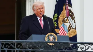 Дональд Трамп. Fot. PAP/EPA/AARON SCHWARTZ / POOL