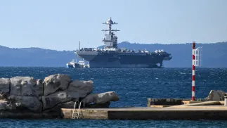 Корабли ВМС США. Фотоиллюстрация. Fot. PAP/EPA/Stringer