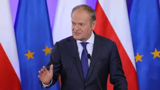 Дональд Туск. Fot. PAP/Paweł Supernak