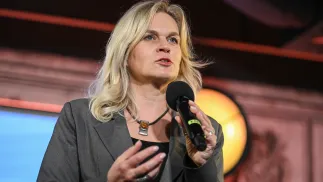 Minister edukacji Barbara Nowacka. Fot. PAP/Marcin Obara