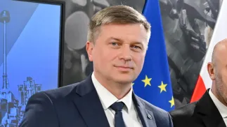 Wiceprezes Polskiej Grupy Zbrojeniowej (PGZ) Arkadiusz Bąk. Fot. PAP/Piotr Polak