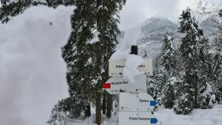 Śnieg w Tatrach Fot. PAP/Grzegorz Momot