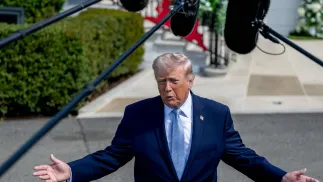 Donald Trump, fot. PAP/EPA/BLOOMBERG POOL/DANIEL HEUER / POOL