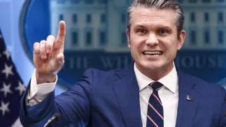 Pete Hegseth Fot. PAP/JIM LO SCALZO