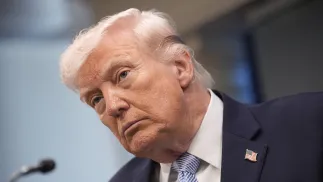 Дональд Трамп. Fot. PAP/EPA/YURI GRIPAS / POOL