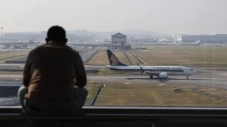 Lotnisko. Zdj. ilustracyjne. Fot. PAP/EPA/FAZRY ISMAIL