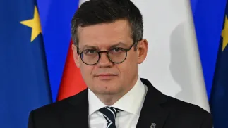 Sędzia Krystian Markiewicz. Fot. PAP/Radek Pietruszka