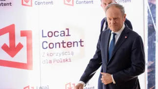 Premier Donald Tusk, fot. PAP/Agnieszka Bielecka