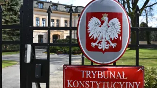 Siedziba Trybunału Konstytucyjnego. Fot. PAP/Radek Pietruszka