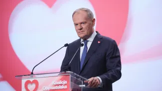 Премьер-министр Польши Дональд Туск. Fot. PAP/Leszek Szymański