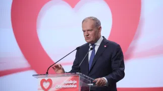 Прем'єр-міністр Польщі Дональд Туск. Fot. PAP/Leszek Szymański