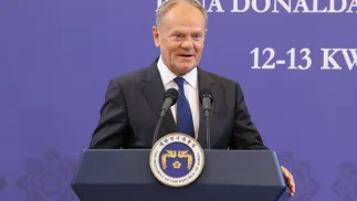 Donald Tusk. Fot. PAP/EPA/Chung Sung-Jun