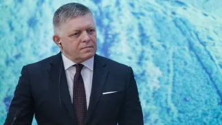 Премьер-министр Словакии Роберт Фицо. Fot. PAP/EPA/LUONG THAI LINH